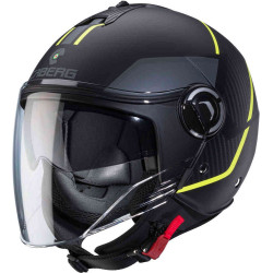 CABERG RIVIERA V4X GEO BLACK YELLOW ANTHRACITE HELMET