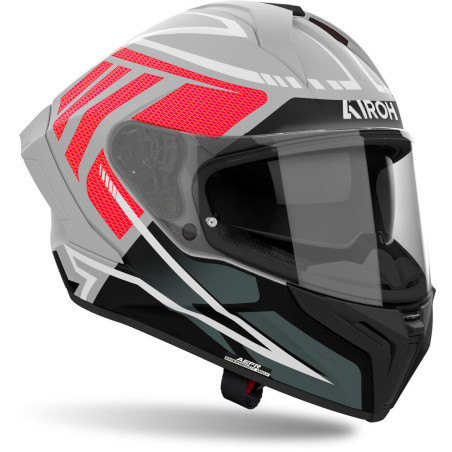 CASCO AIROH MATRYX RIDER ROJO MATE