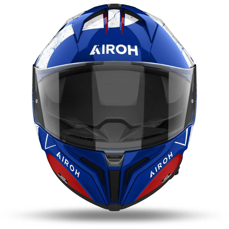 HELMET AIROH MATRYX SCOPE BLUE RED