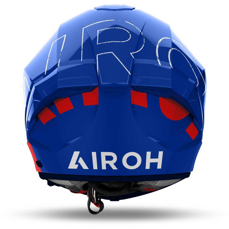 HELM AIROH MATRYX SCOPE BLAU ROT