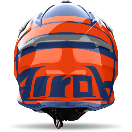 AIROH AVIATOR ACE2 ENGINE CERULEAN GLOSS HELMET