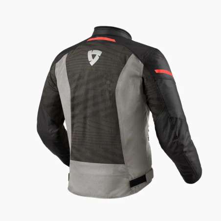 REVIT TORQUE 2 H2O CHAQUETA GRIS ROJO