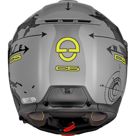 SCHUBERTH C5 GLOBE GREY HELMET