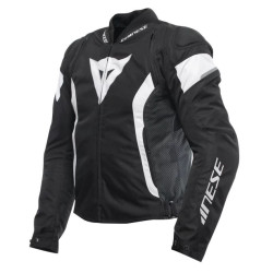 DAINESE AVRO 5 TEX BLACK WHITE JACKET