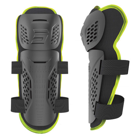SHOT OPTIMAL 2.0 KNEE PADS BLACK NEON YELLOW