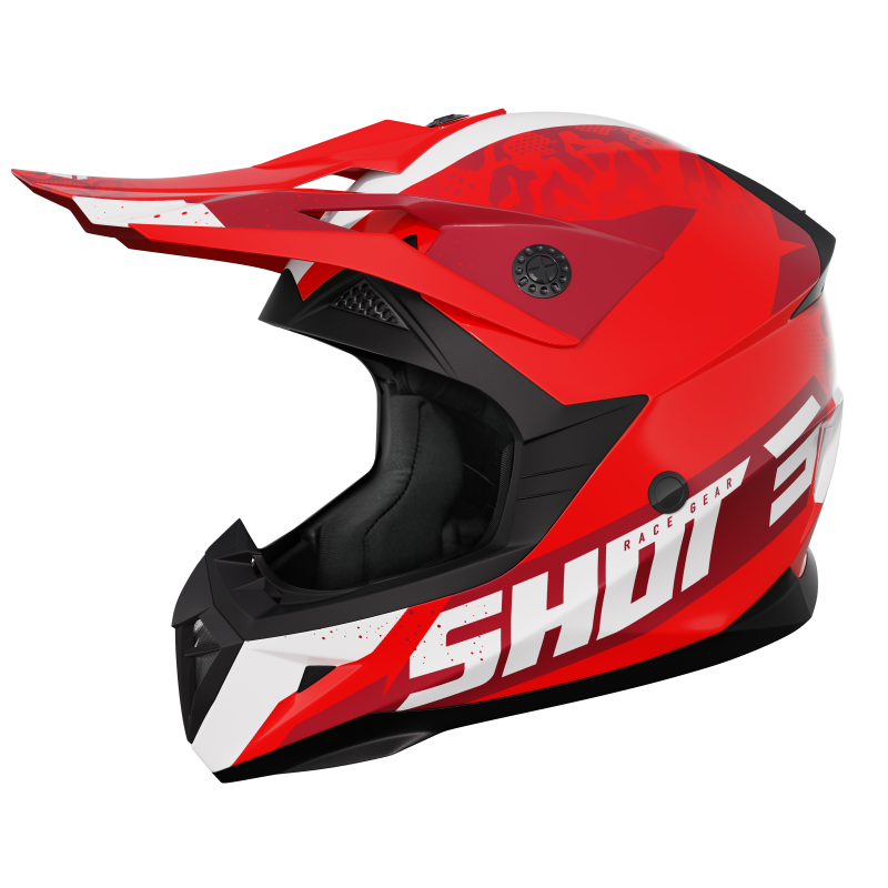 SHOT PULSE AIRFIT RED GLOSSY HELMET