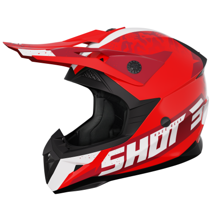 SHOT PULSE AIRFIT RED GLOSSY HELMET