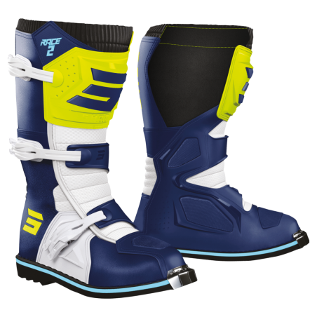 SHOT RACE 2 BABY BOTAS AZUL NEON AMARILLO