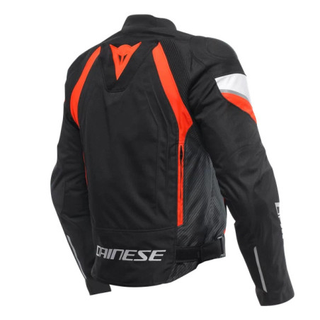 DAINESE AVRO 5 JACKE SCHWARZ ROT FLUO WEISS