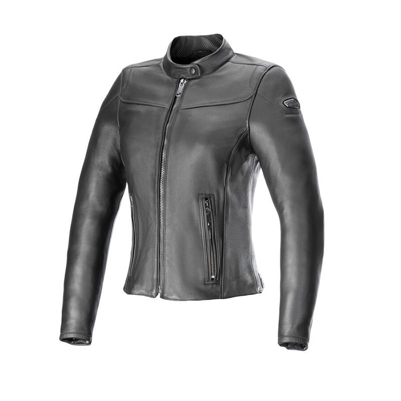 DAMEN ALPINESTARS TORY LTH SCHWARZE JACKE