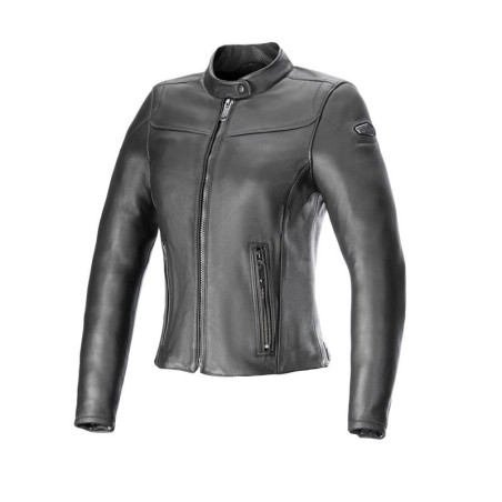 GIACCA DONNA ALPINESTARS TORY LTH  BLACK BLACK