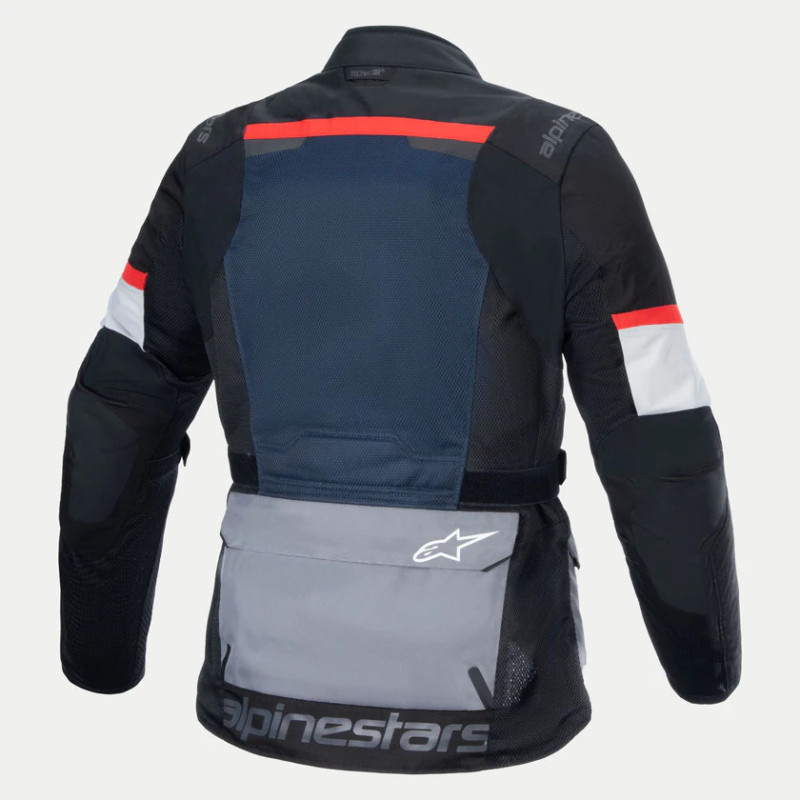 ALPINESTARS ANDES AIR DS JACKE TIEFBLAU SCHWARZ GRAU