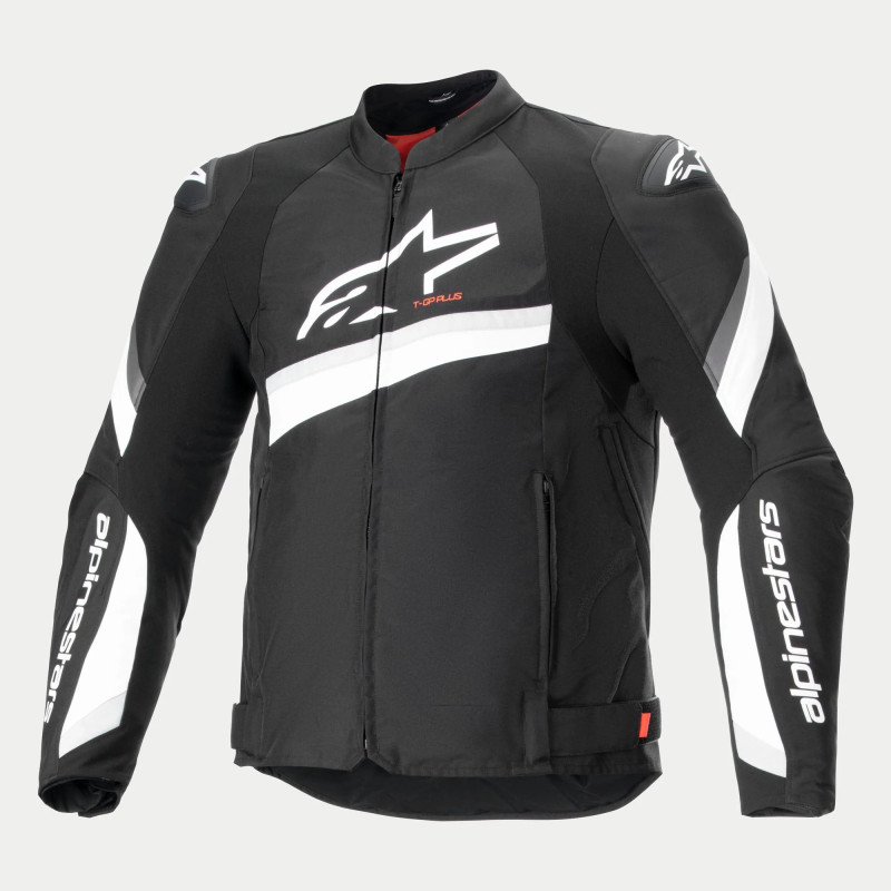 ALPINESTARS T-GP PLUS R V4 JACKET BLACK WHITE