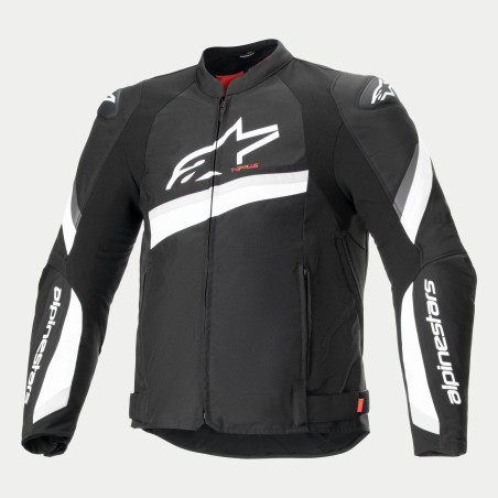 ALPINESTARS T-GP PLUS R V4 JACKET BLACK WHITE