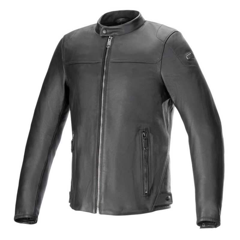 ALPINESTARS BLACKTRACK LEDERJACKE SCHWARZ
