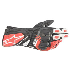 ALPINESTARS SP-8 V3 GUANTES NEGRO BLANCO ROJO