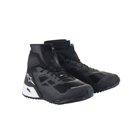 ALPINESTARS CR-1 BLACK WHITE SHOES
