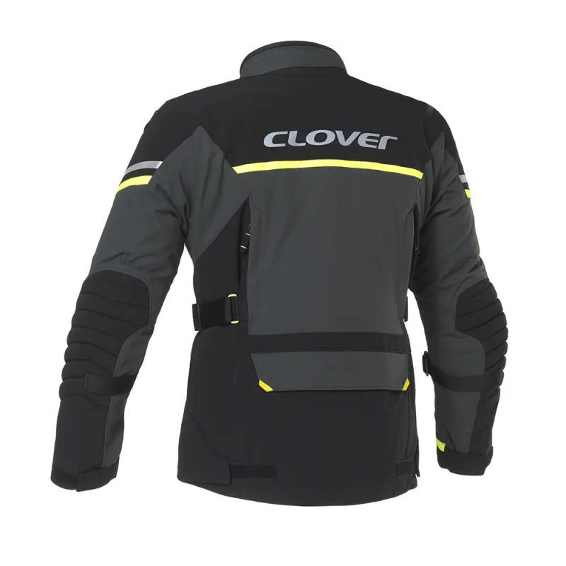 KLEE SAVANA-4 WP JACKE GELB GRAU