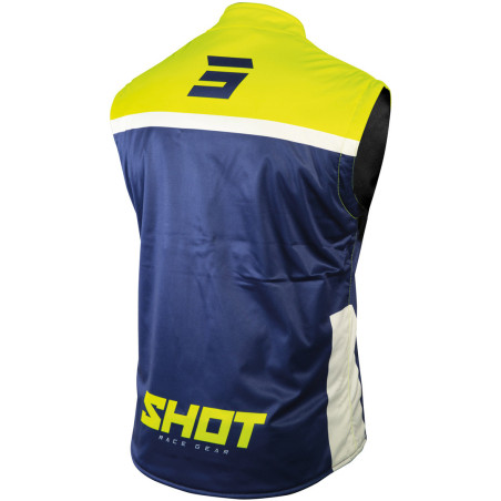 BODYWARMER SHOT LITE NAVY NEON YELLOW