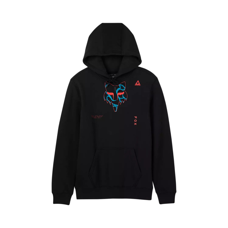 FOX WITHERED PO BLACK SWEATSHIRT