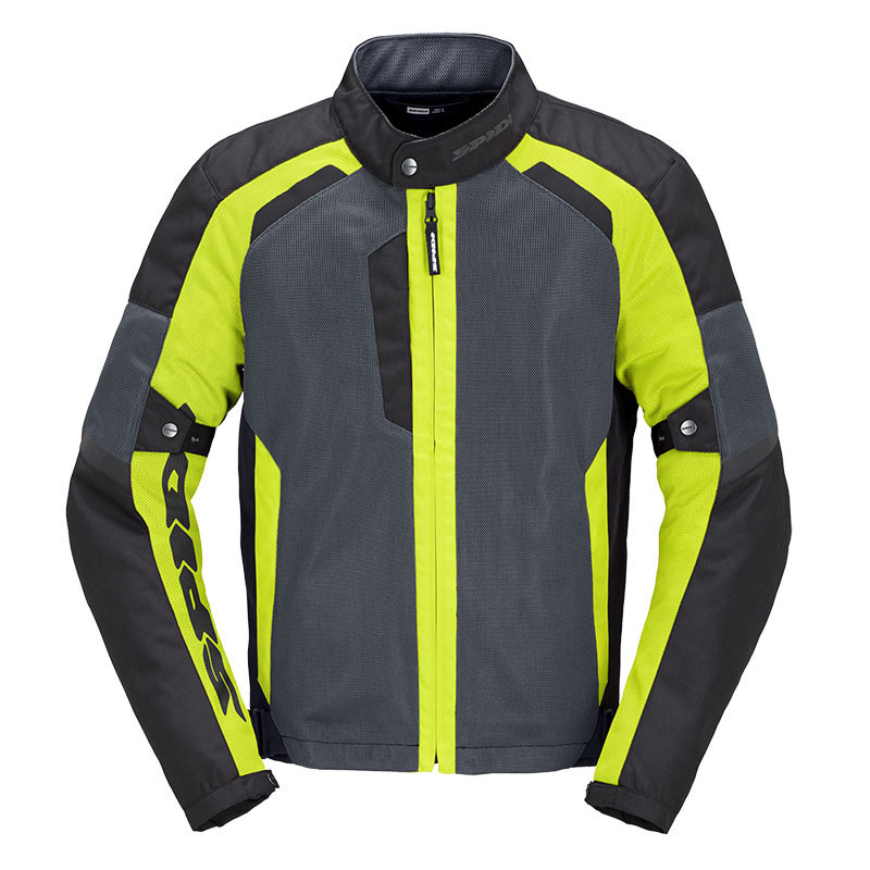 CHAQUETA SPIDI TEK NET AMARILLO FLUO