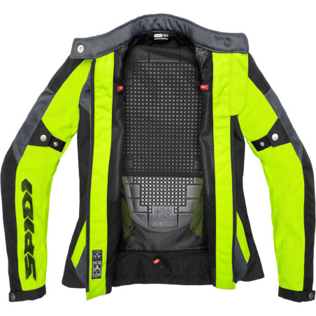 GIACCA DONNA SPIDI TEK NET YELLOW FLUO