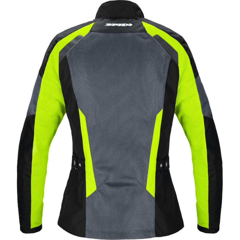 CHAQUETA SPIDI TEK NET AMARILLO FLUO PARA MUJER