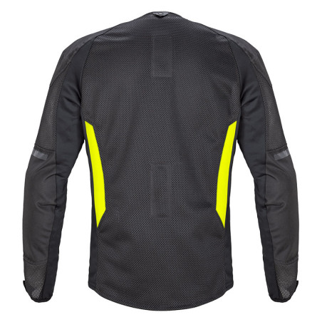 VESTE SPIDI SUPER NET JAUNE FLUO