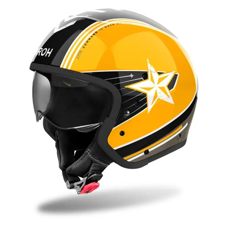 Airoh J110 Command yellow gloss helmet