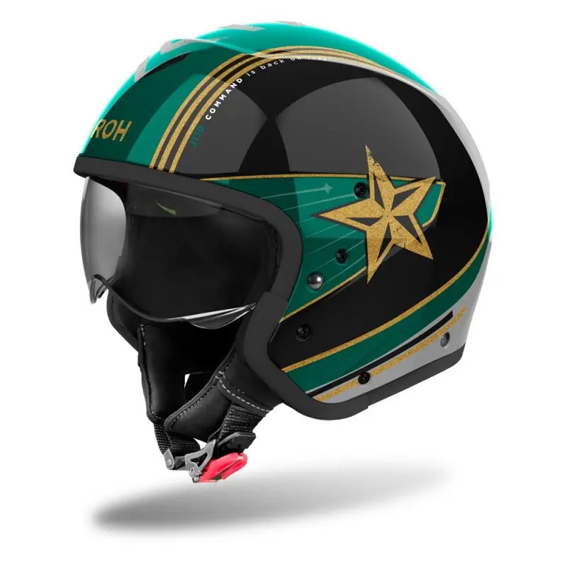 Airoh J110 Command mintgrüner Glanzhelm