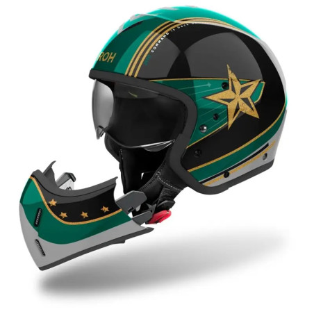 Airoh J110 Command mint green gloss helmet