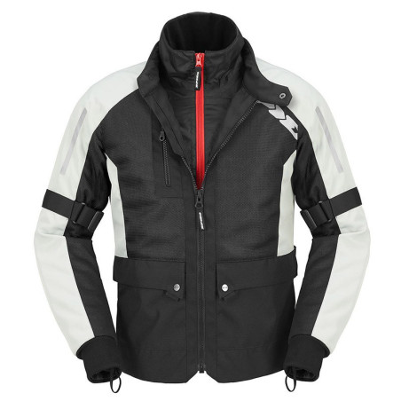 Spidi Net H2Out Jacke Schwarz Eis