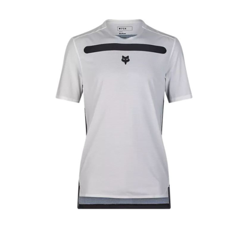 MTB-Trikot Fox Flexair Aviation ss Rennen weiß