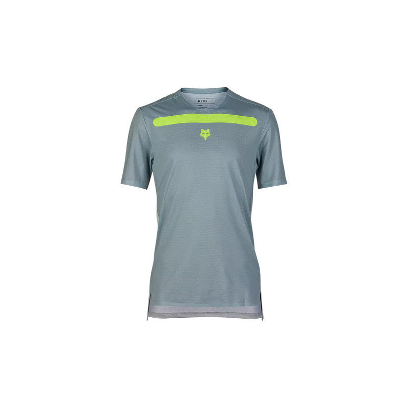 Maillot VTT Fox Flexair Aviation ss race gris