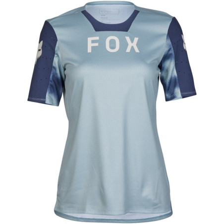 Fox Defend ss taunt gun metal Damen MTB Trikot