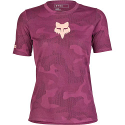 Maillot VTT Femme Fox Ranger Tru Dri ss Sangria