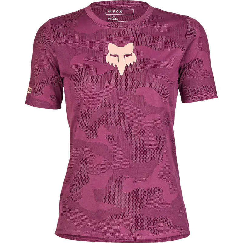 Fox Ranger Tru Dri ss Sangria Frauen MTB Jersey