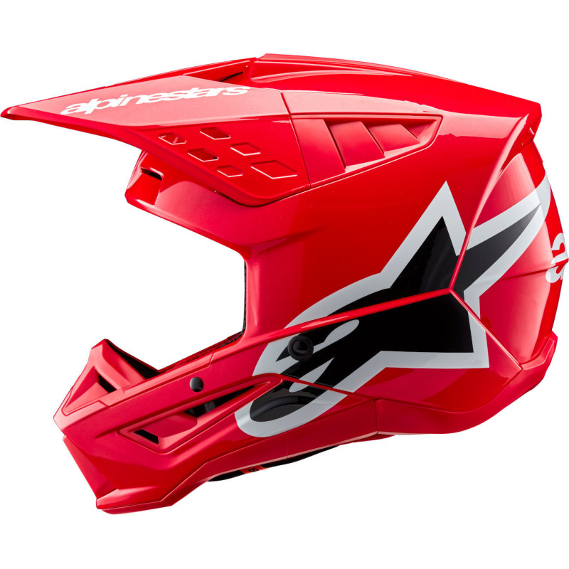 Alpinestars S-M5 CORP 2024 bright red helmet