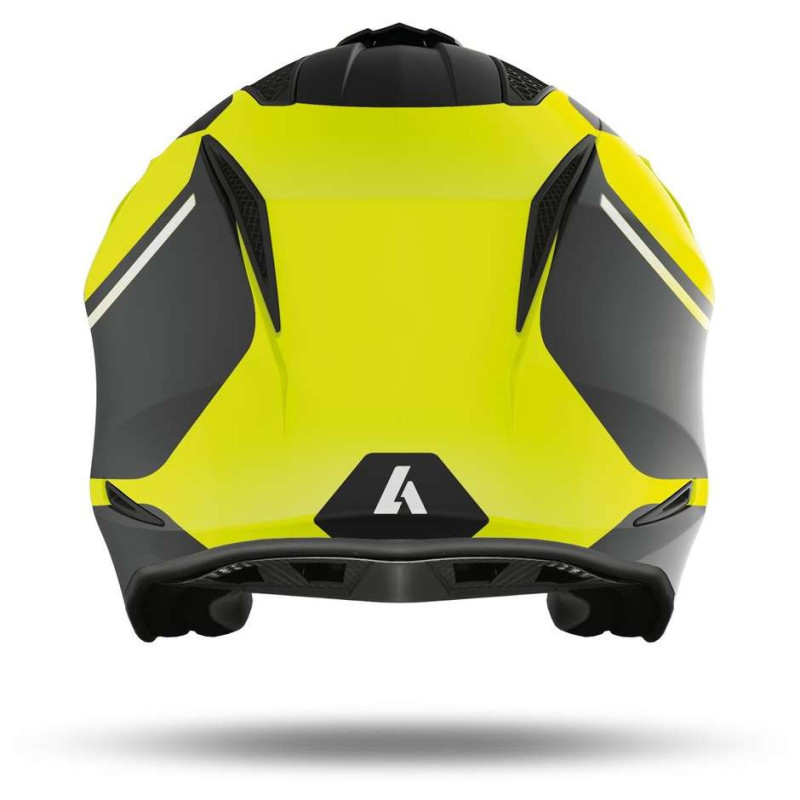 Casco Airoh TRR S KEEN giallo opaco