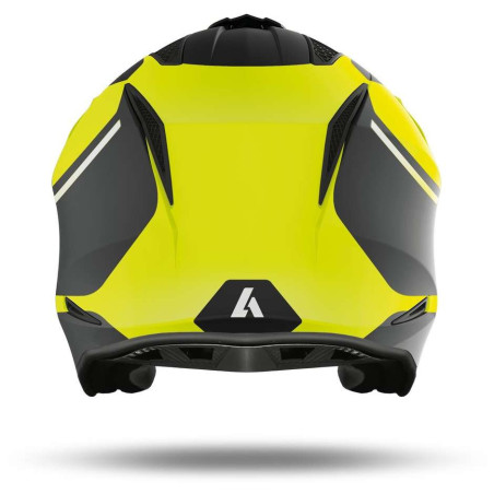 Casque Airoh TRR S KEEN jaune mat