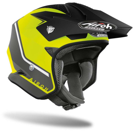 Casco Airoh TRR S KEEN amarillo mate