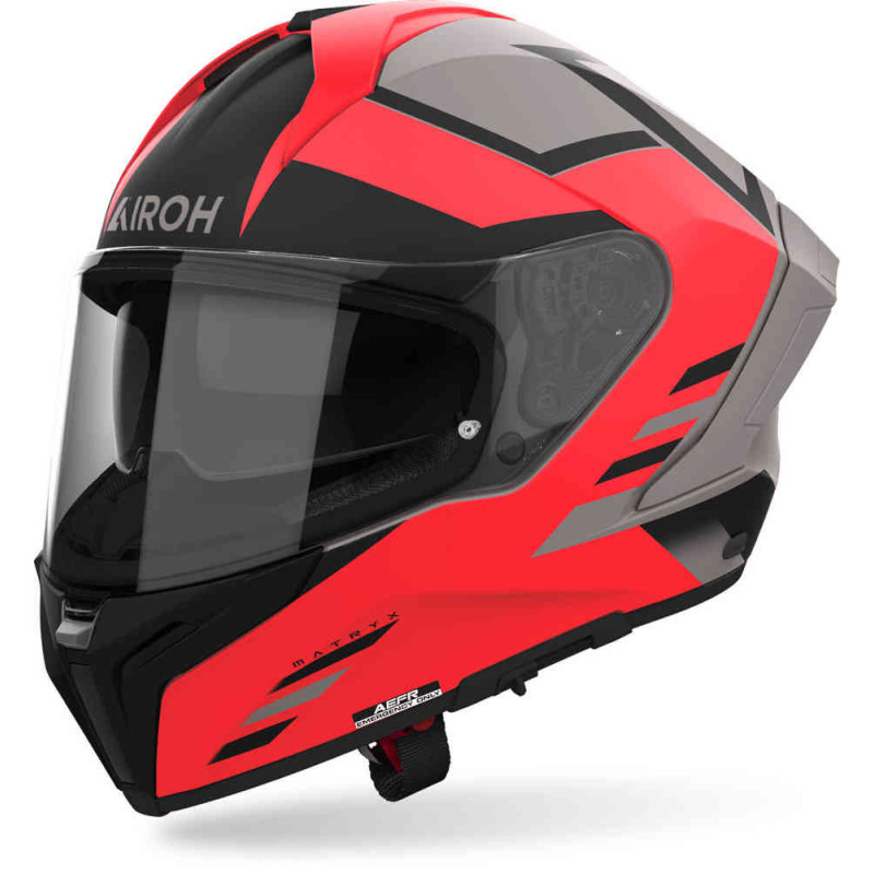 Airoh Matryx Thron helmet matt orange