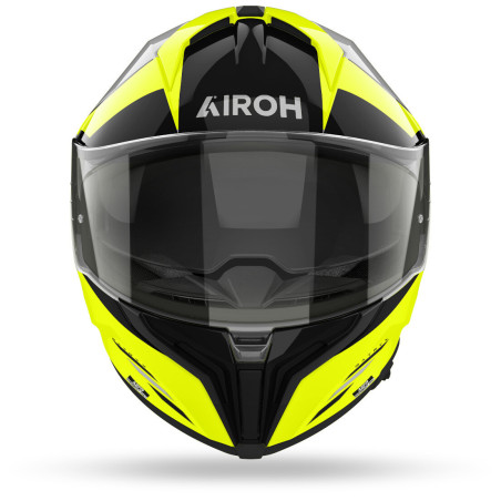 Airoh Matryx Thron yellow gloss helmet