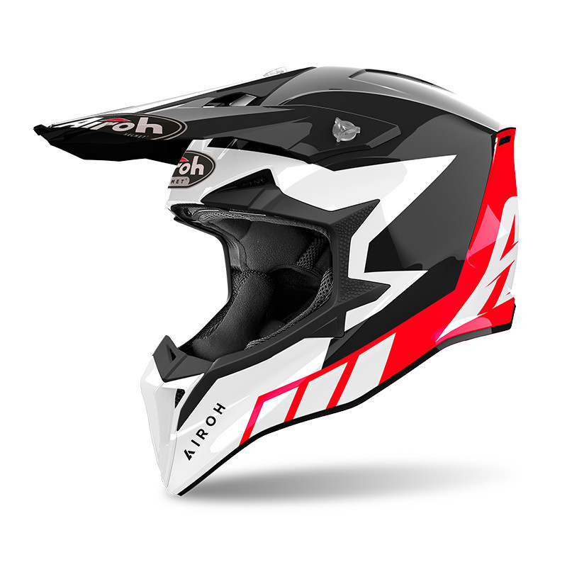 Airoh Wraap Reloaded rot glänzender Helm