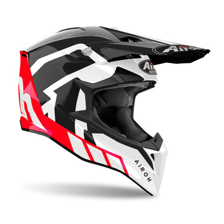 Casco Airoh Wraap Reloaded red gloss