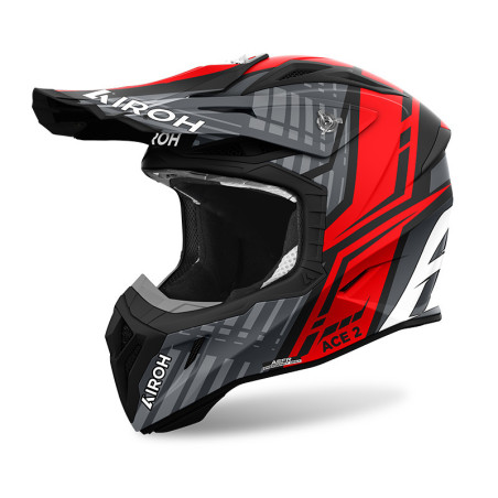 Helm Airoh Aviator Ace 2 Proud rot matt
