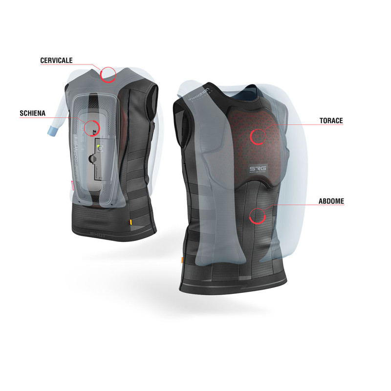 Airbag Shot Air Guard SRG-1 negro