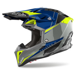Helmet Airoh Aviator 3 Push Blue Gloss