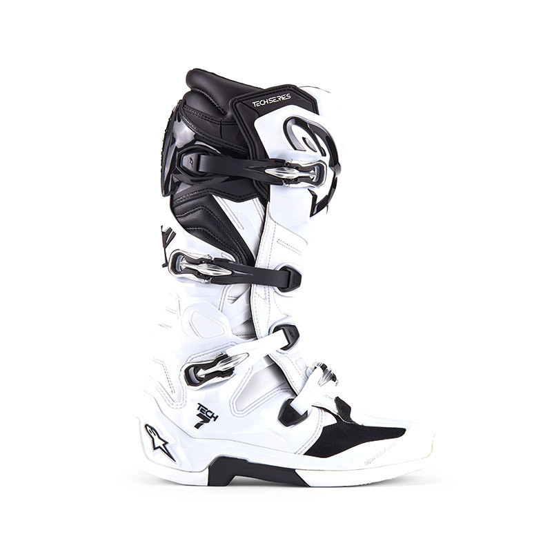 Botas Alpinestars Tech 7 blanco negro