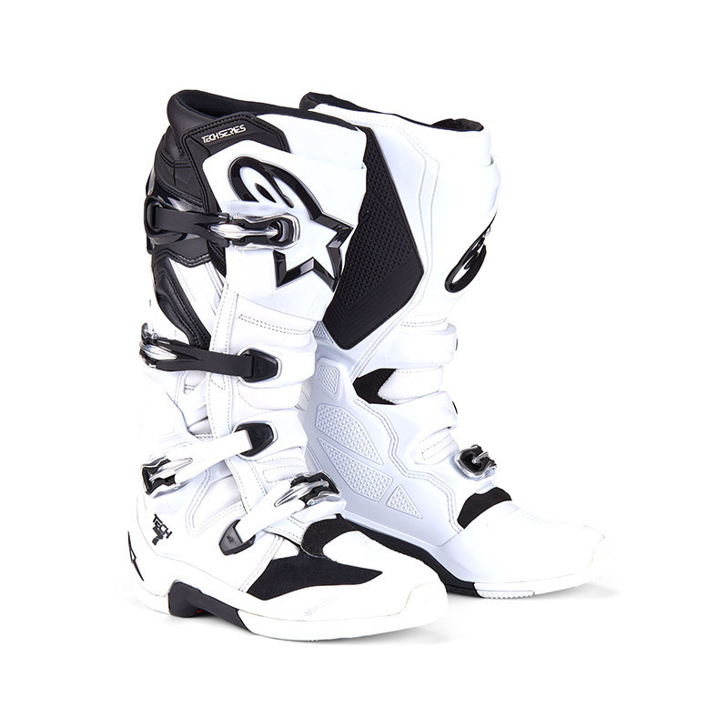 Alpinestars Tech 7 boots white black